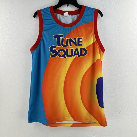 Tune Squad Tank Jersey Space Jam M A New‎ Legacy Shirt Spirit Costume Top Only - Picture 1 of 7